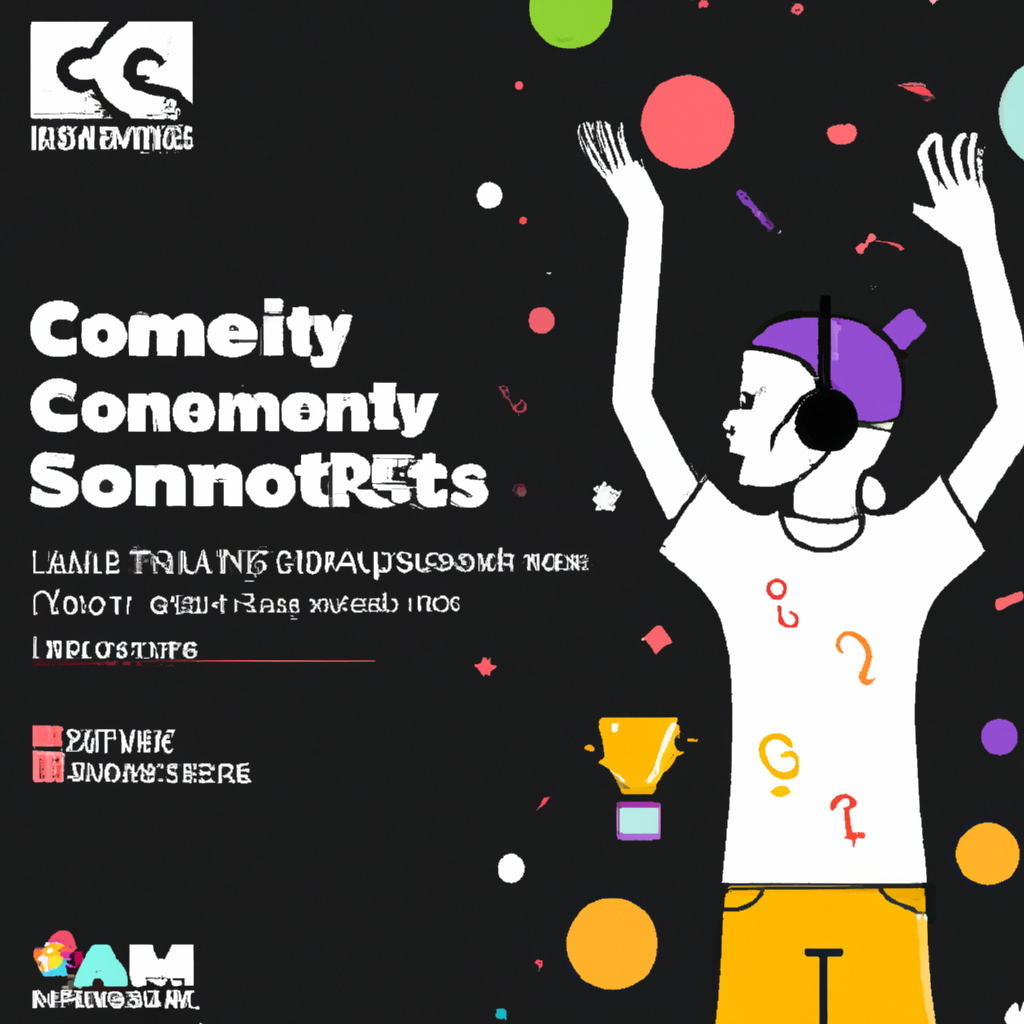 Community montage with streamer overlays